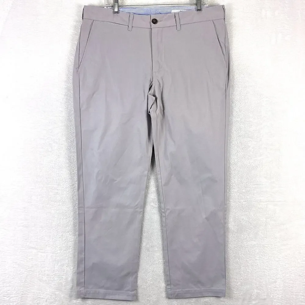 Peter Manning Pants Mens 36x29 Gray Chino Preppy New York Summer Classic USA